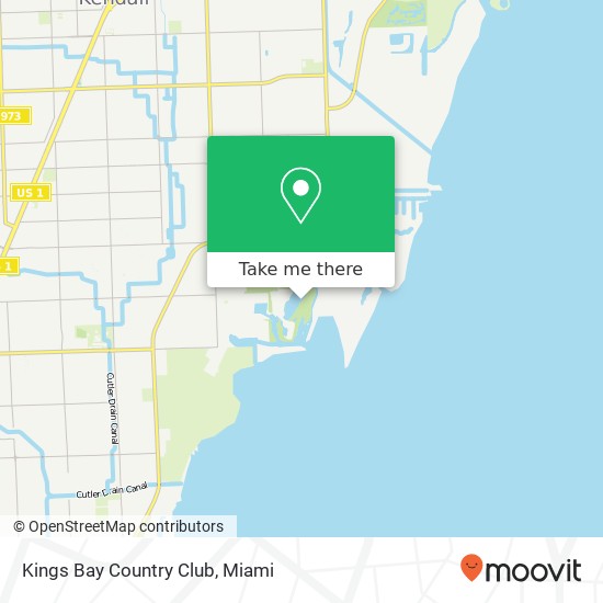 Mapa de Kings Bay Country Club