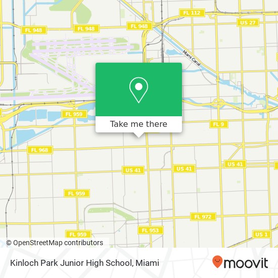 Kinloch Park Junior High School map