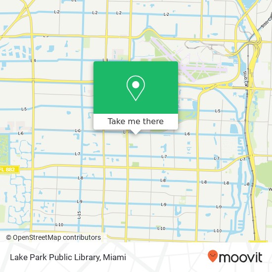 Mapa de Lake Park Public Library