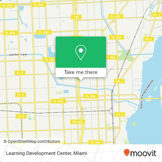 Learning Development Center map