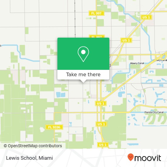 Mapa de Lewis School