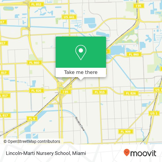 Mapa de Lincoln-Marti Nursery School