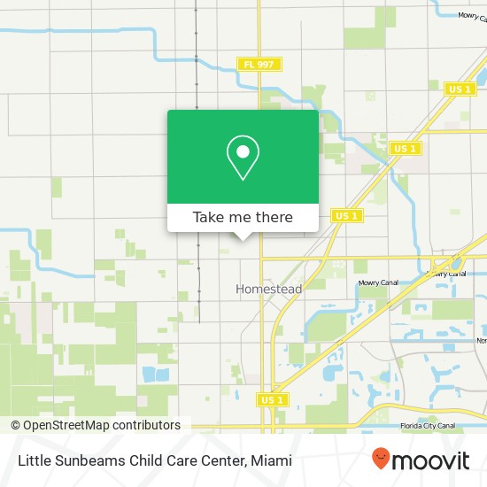 Mapa de Little Sunbeams Child Care Center
