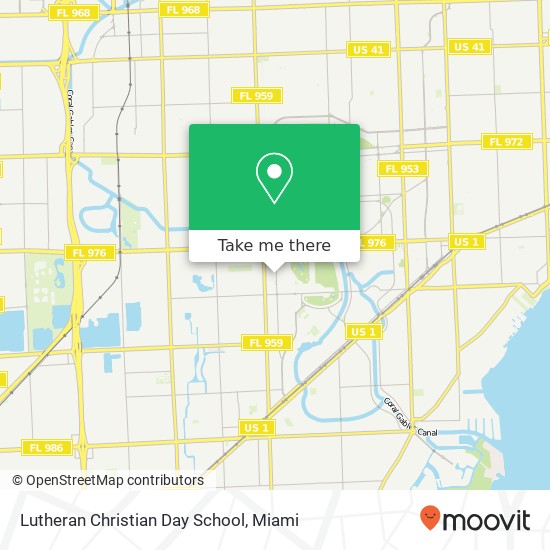 Lutheran Christian Day School map