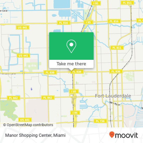 Mapa de Manor Shopping Center