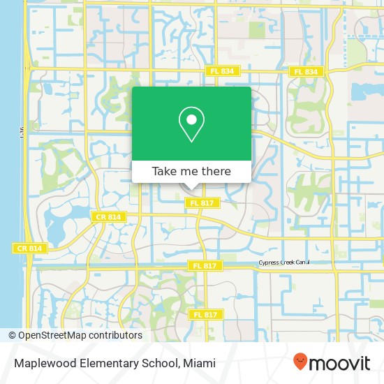 Mapa de Maplewood Elementary School