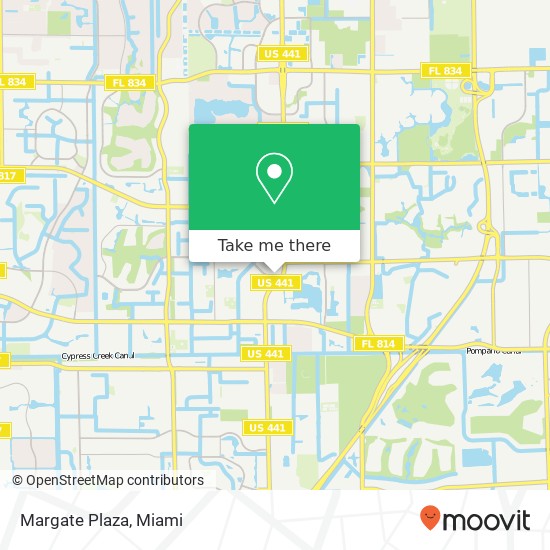 Margate Plaza map
