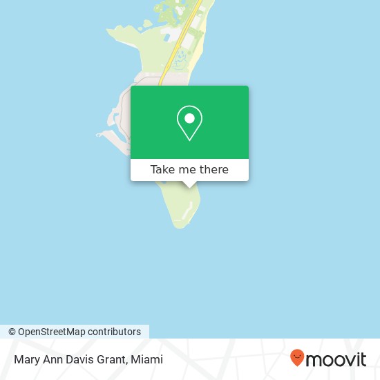 Mary Ann Davis Grant map