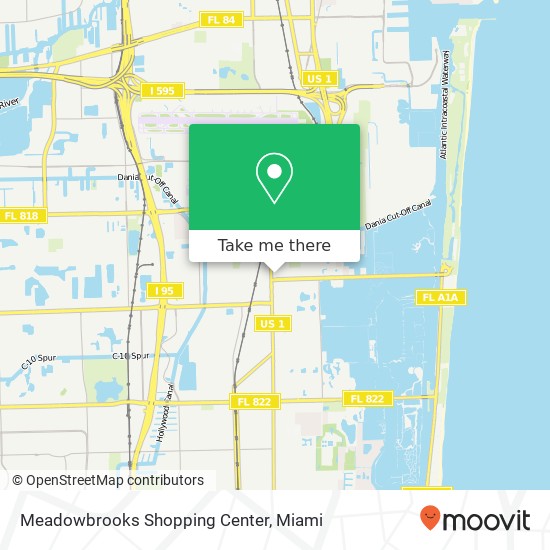 Mapa de Meadowbrooks Shopping Center