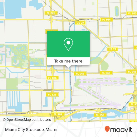 Miami City Stockade map