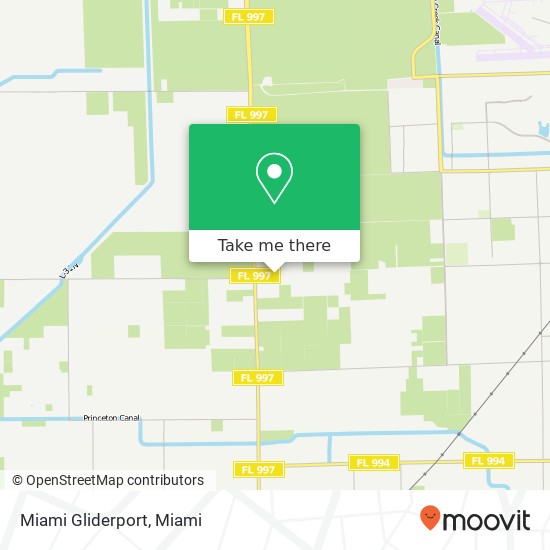 Miami Gliderport map