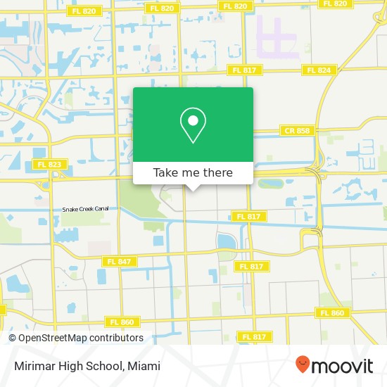 Mirimar High School map