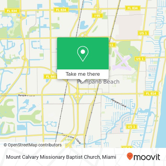 Mapa de Mount Calvary Missionary Baptist Church