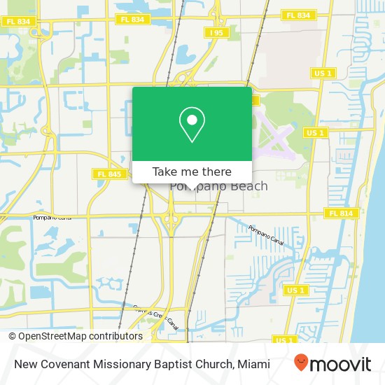 New Covenant Missionary Baptist Church map