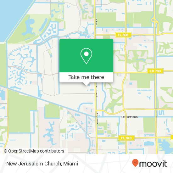Mapa de New Jerusalem Church