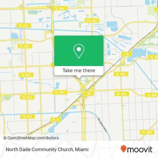 Mapa de North Dade Community Church