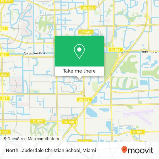 North Lauderdale Christian School map