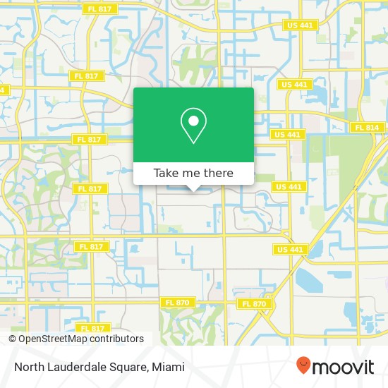 Mapa de North Lauderdale Square