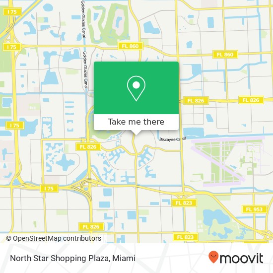 Mapa de North Star Shopping Plaza