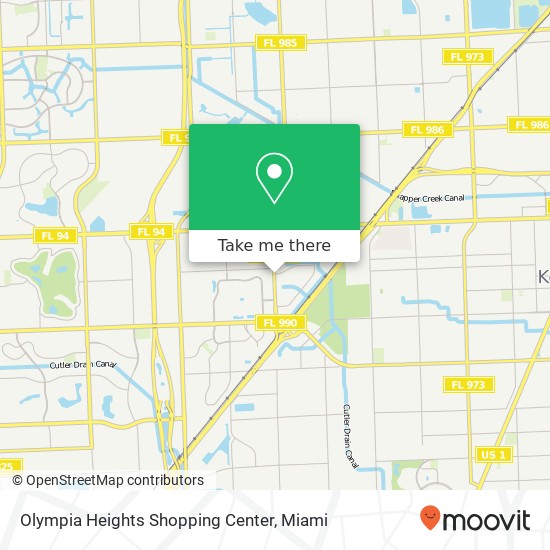 Mapa de Olympia Heights Shopping Center