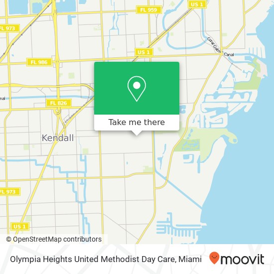 Olympia Heights United Methodist Day Care map