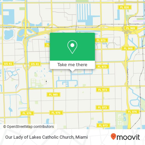 Our Lady of Lakes Catholic Church map