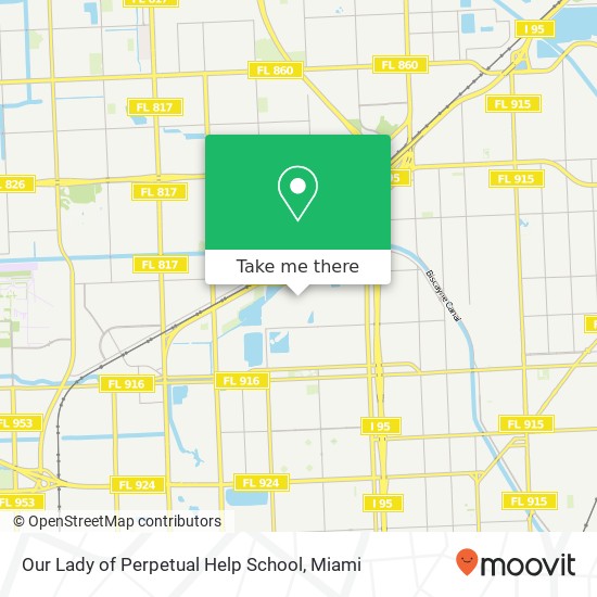 Our Lady of Perpetual Help School map