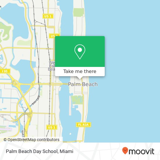 Mapa de Palm Beach Day School