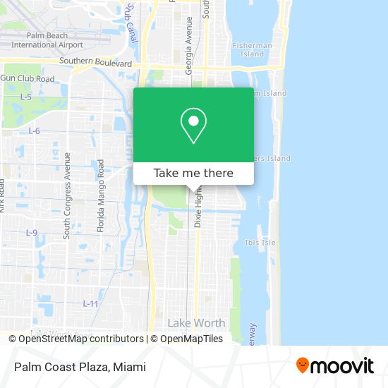 Palm Coast Plaza map