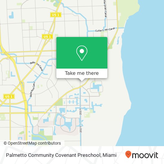 Mapa de Palmetto Community Covenant Preschool