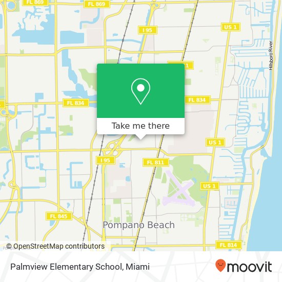 Palmview Elementary School map
