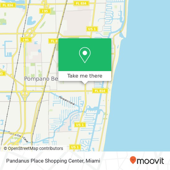 Pandanus Place Shopping Center map