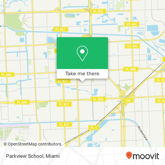 Parkview School map