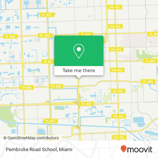 Pembroke Road School map