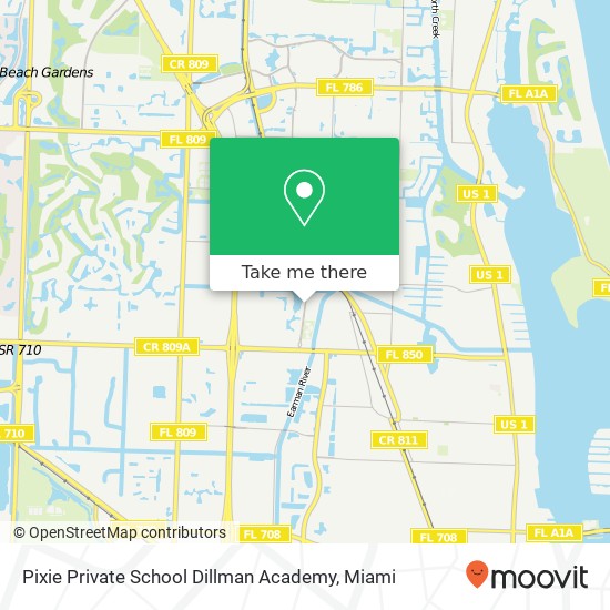 Pixie Private School Dillman Academy map