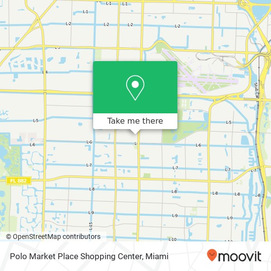Mapa de Polo Market Place Shopping Center