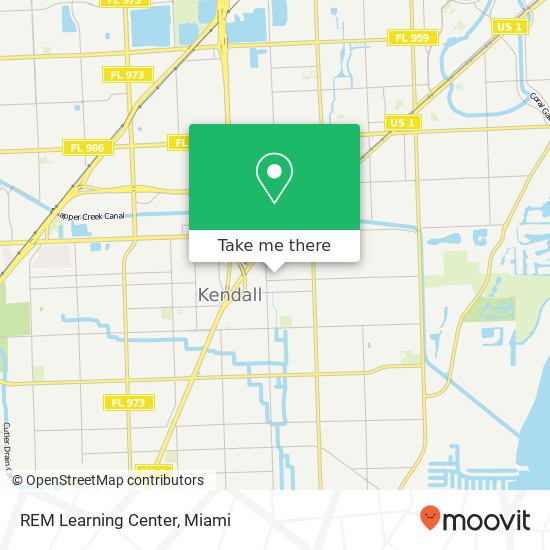 Mapa de REM Learning Center