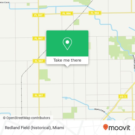 Mapa de Redland Field (historical)