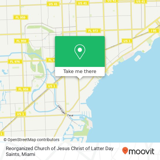 Mapa de Reorganized Church of Jesus Christ of Latter Day Saints
