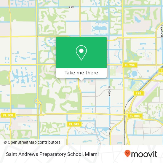 Mapa de Saint Andrews Preparatory School