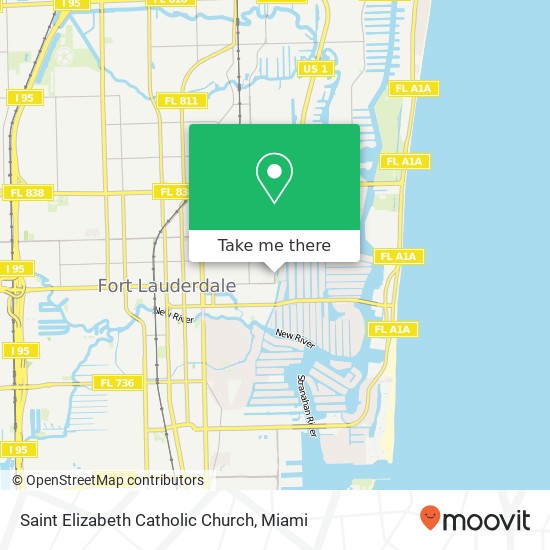 Mapa de Saint Elizabeth Catholic Church