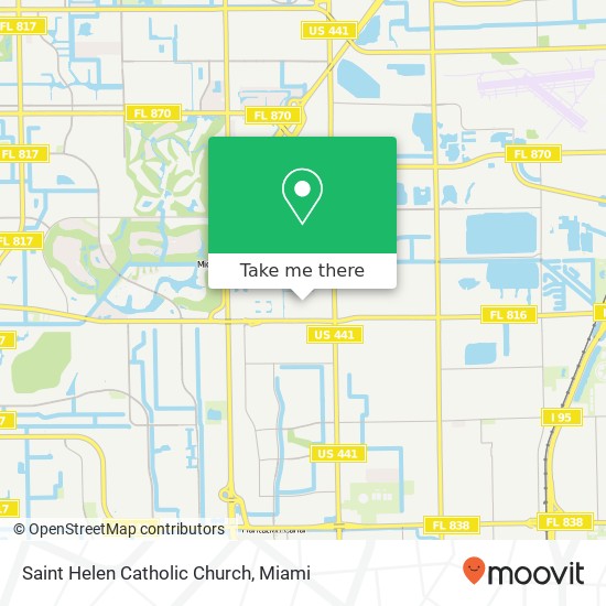 Mapa de Saint Helen Catholic Church
