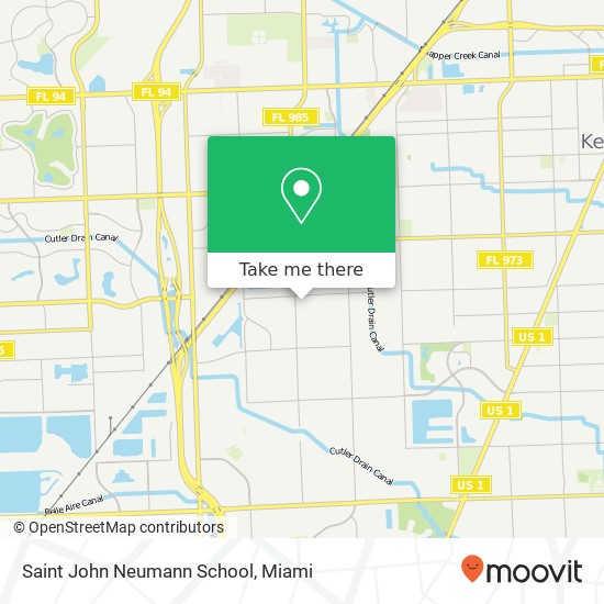 Mapa de Saint John Neumann School