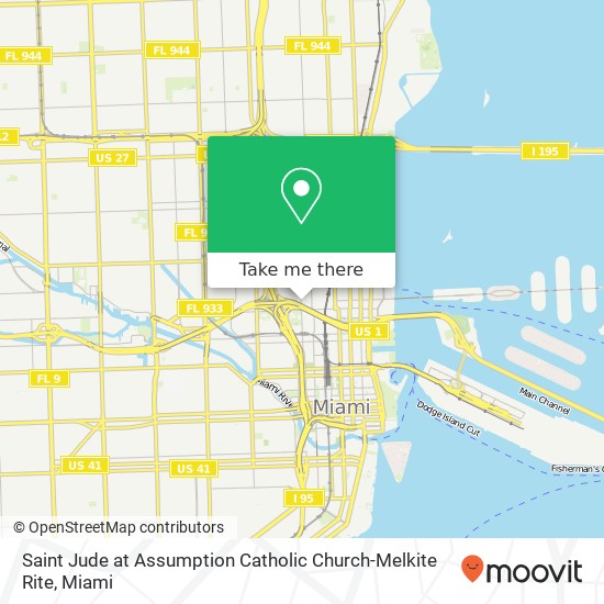 Mapa de Saint Jude at Assumption Catholic Church-Melkite Rite