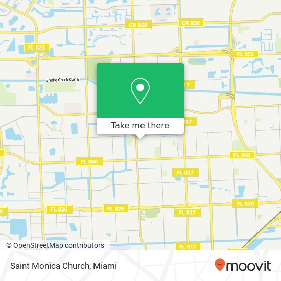 Mapa de Saint Monica Church