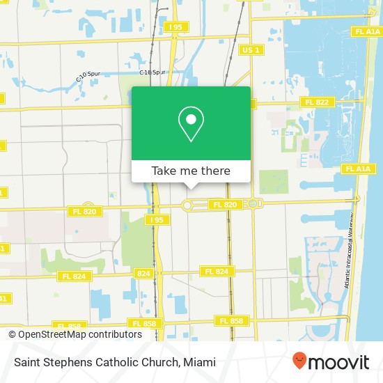 Mapa de Saint Stephens Catholic Church