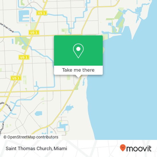 Saint Thomas Church map