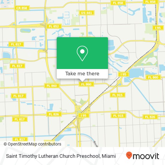 Saint Timothy Lutheran Church Preschool map