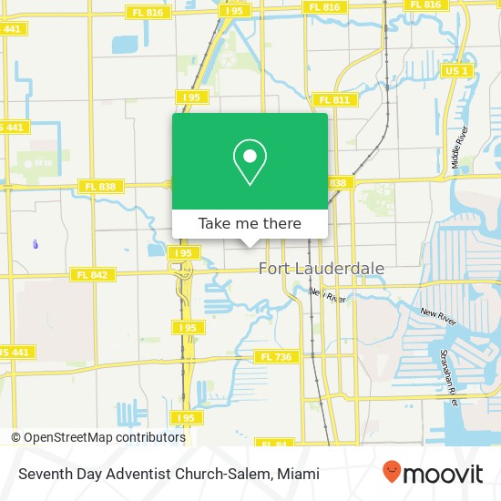 Mapa de Seventh Day Adventist Church-Salem