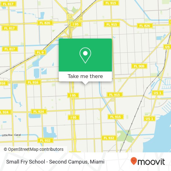 Mapa de Small Fry School - Second Campus